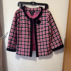 Kids Pink and Black Jacket